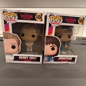 Funko Pop! Stranger Things Figures - Henry and Jonathan